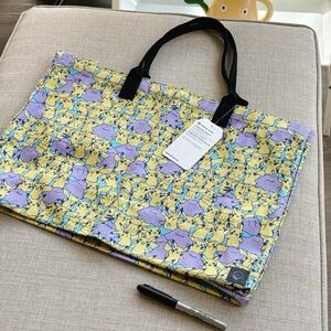 Pokemon Center Pikachu & Ditto Canvas Tote - Exclusive - NEW